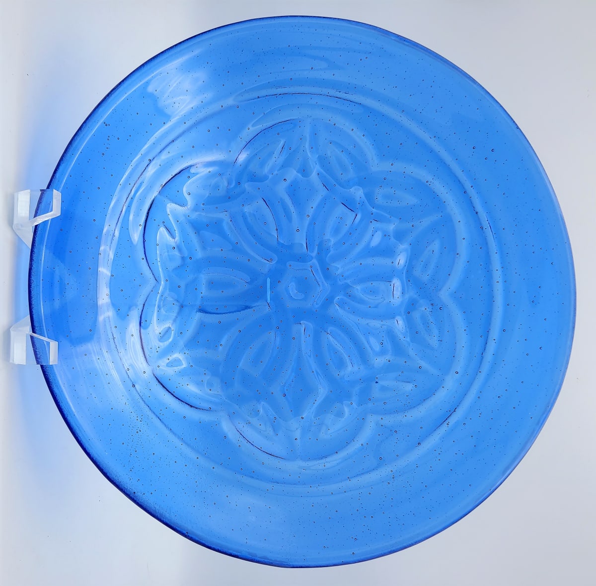 Celtic Plate-Sky Blue by Kathy Kollenburn 