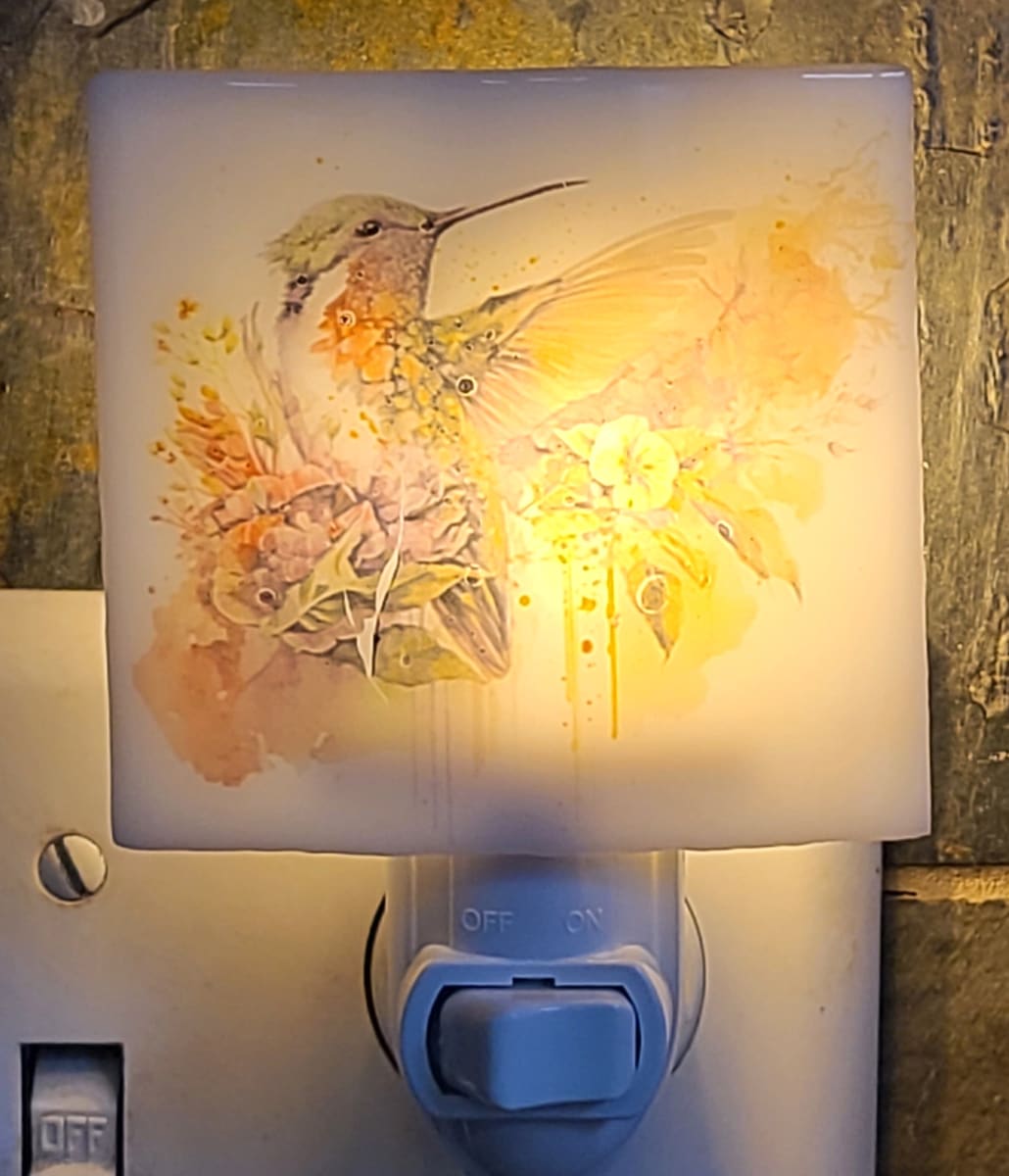 Nightlight-Hummingbird by Kathy Kollenburn 