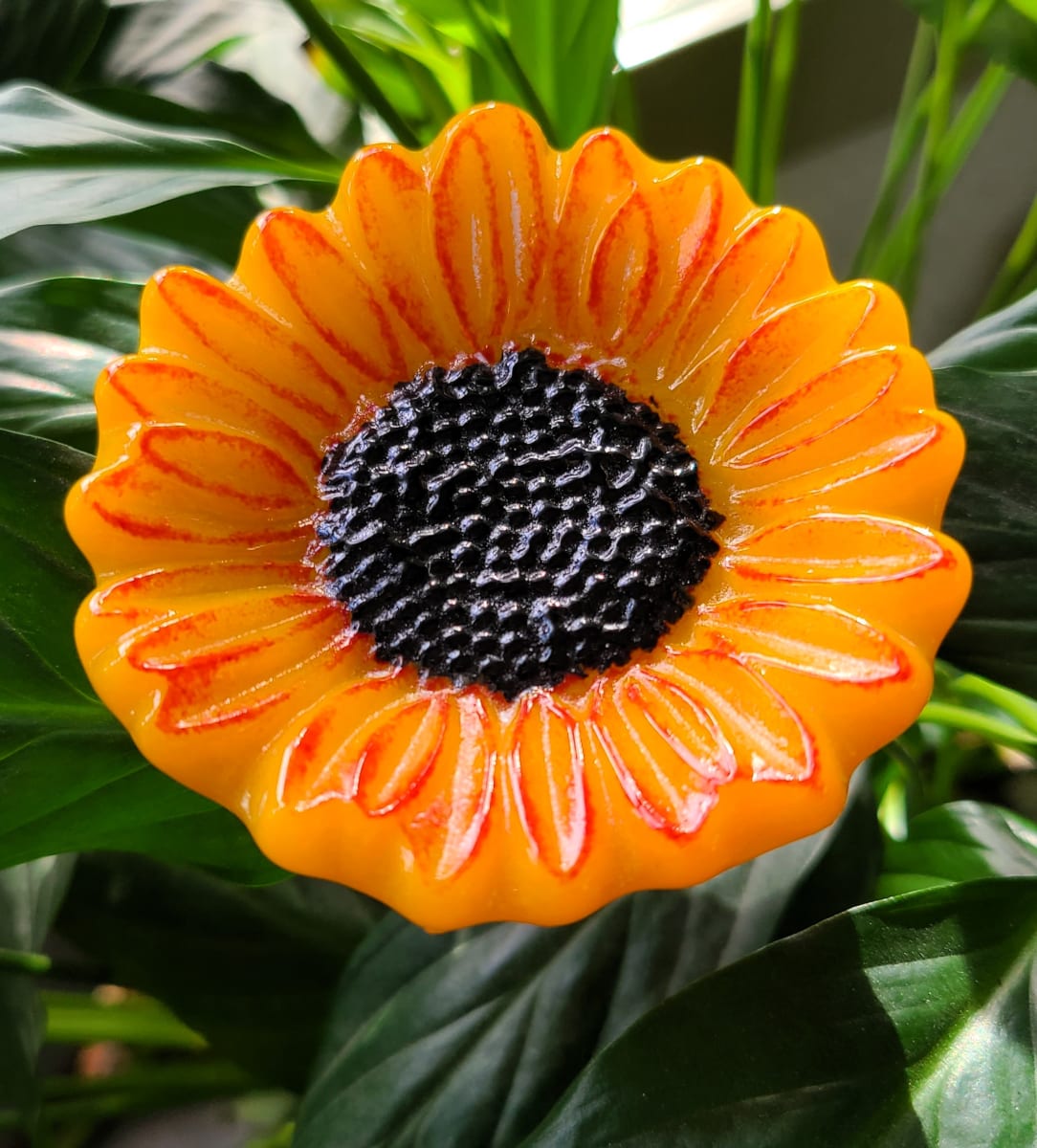 Plant Pick-Golden Sunflower, Small by Kathy Kollenburn 