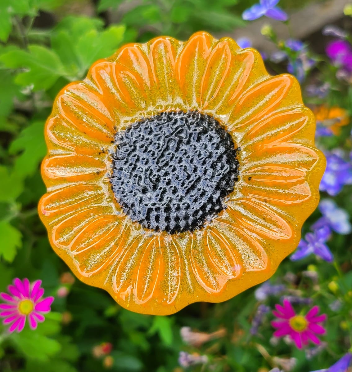 Plant Pick-Golden Sunflower, Small by Kathy Kollenburn 