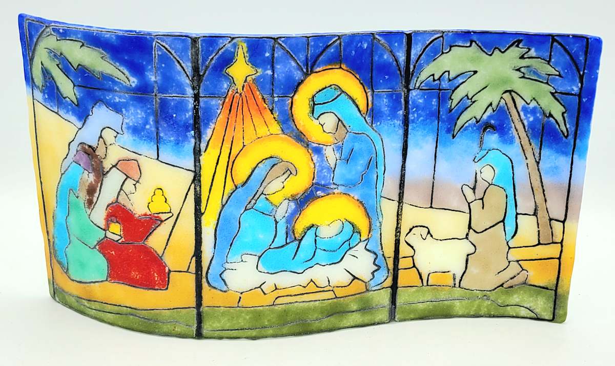 Nativity Curve by Kathy Kollenburn 