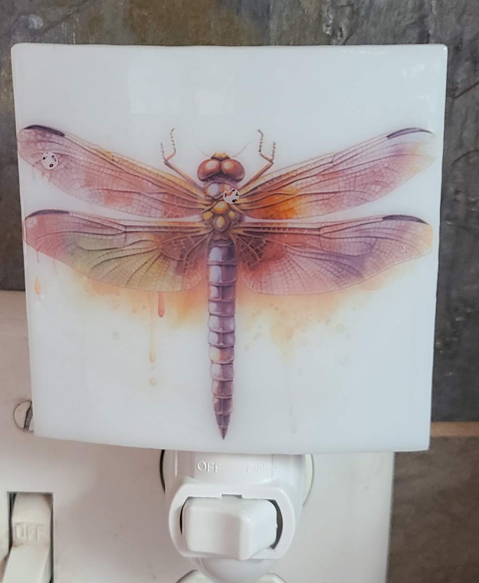 Nightlight-Dragonfly by Kathy Kollenburn 