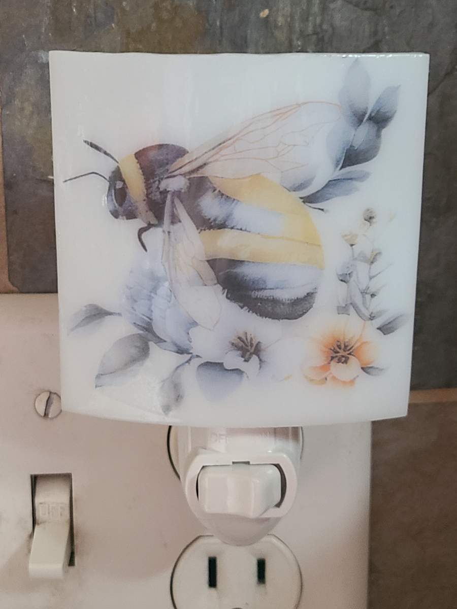 Nightlight-Honey Bee by Kathy Kollenburn, Image 7.