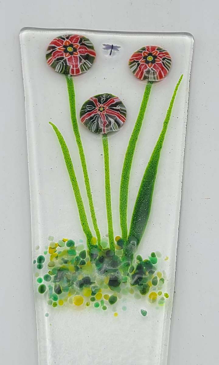 Plant Stake-Poinsettias by Kathy Kollenburn 