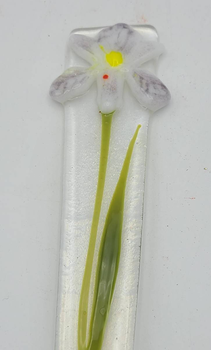 Plant Stake-Iris by Kathy Kollenburn 