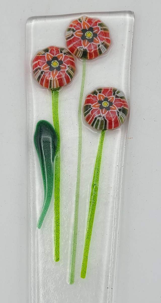 Plant Stake-Poinsettias by Kathy Kollenburn 