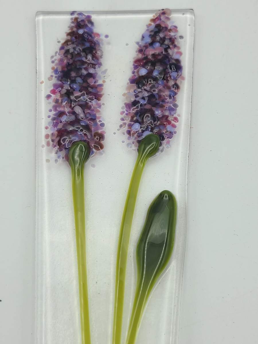Plant Stake-Lavender Duo by Kathy Kollenburn 