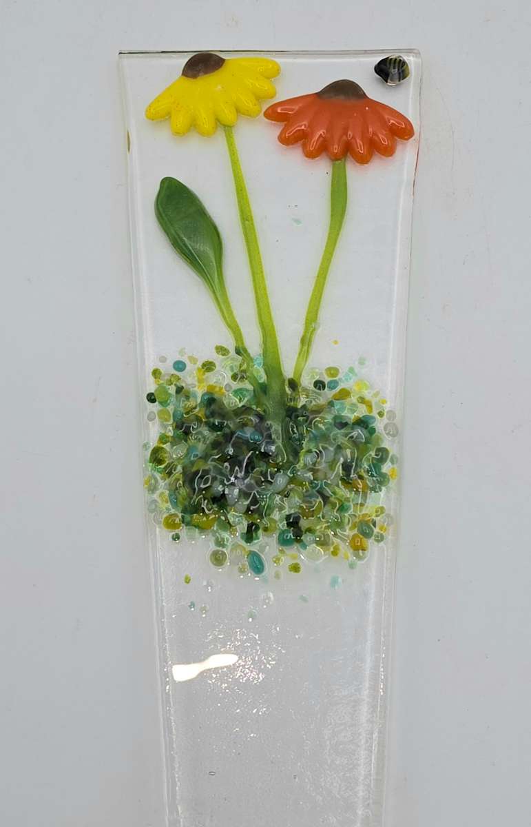 Plant Stake-Double Cornflowers by Kathy Kollenburn, Image 20.