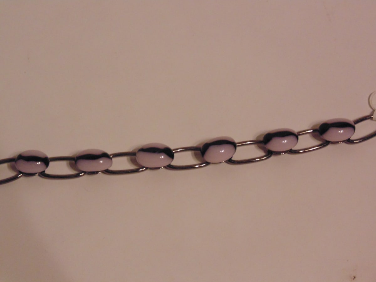 Nugget Bracelet-Pink/Black by Kathy Kollenburn, Image 1.