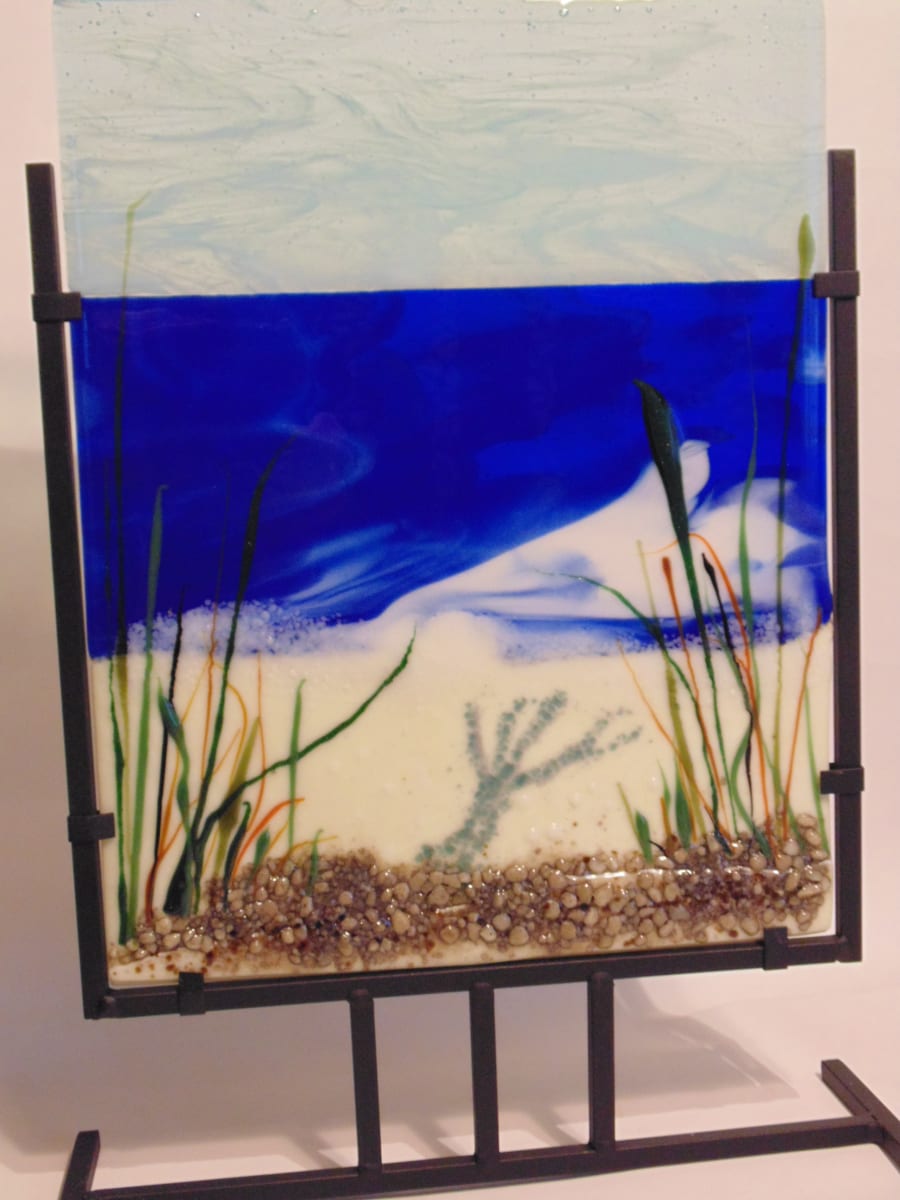 Ocean Scene with Stand by Kathy Kollenburn, Image 1.
