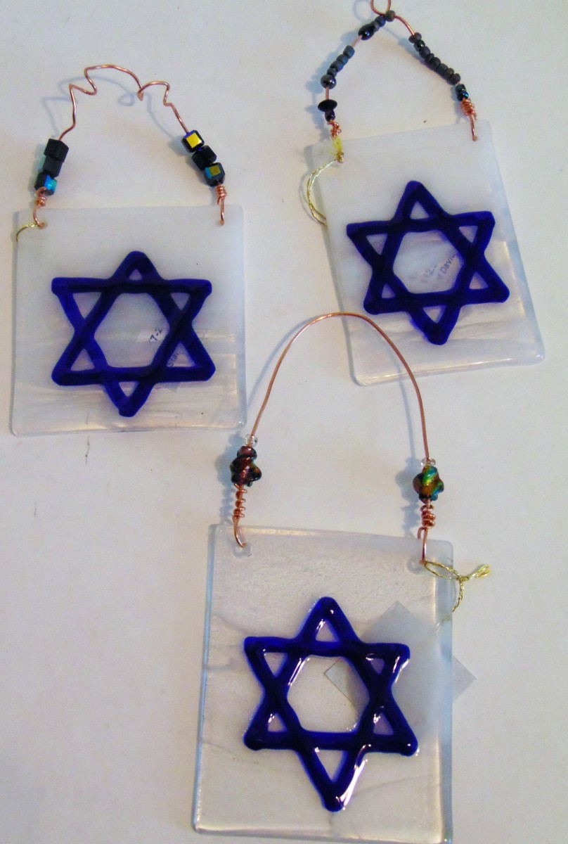 Star of David Ornament by Kathy Kollenburn 