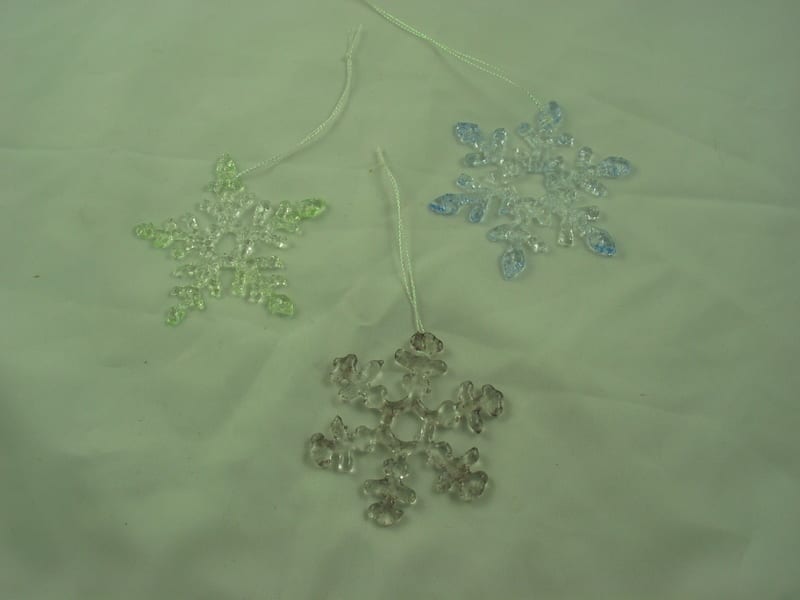 Snowflake Ornament by Kathy Kollenburn, Image 1.