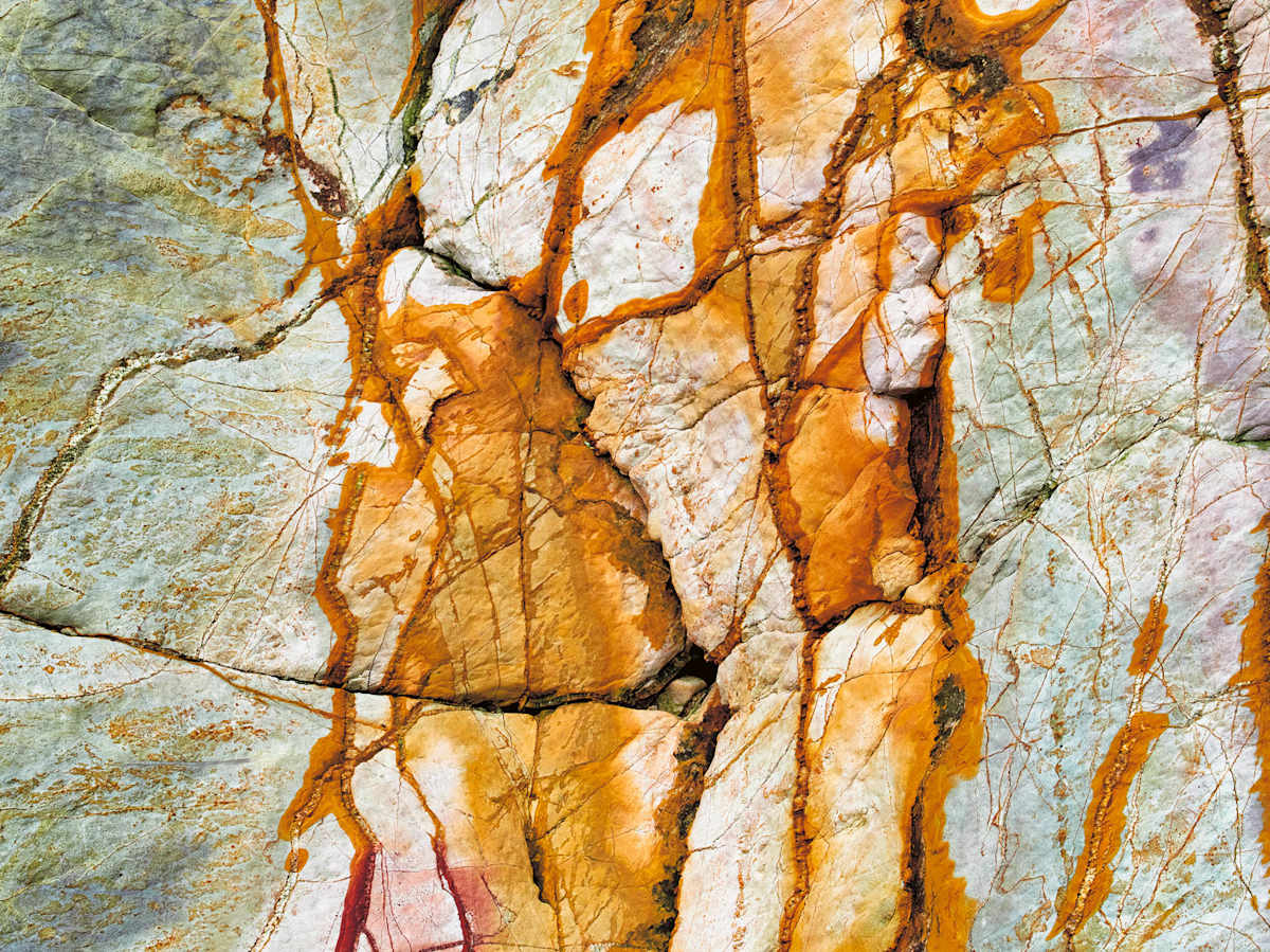 Rocks at Caerfai No. 2 by Maggie Studholme, Image 1.