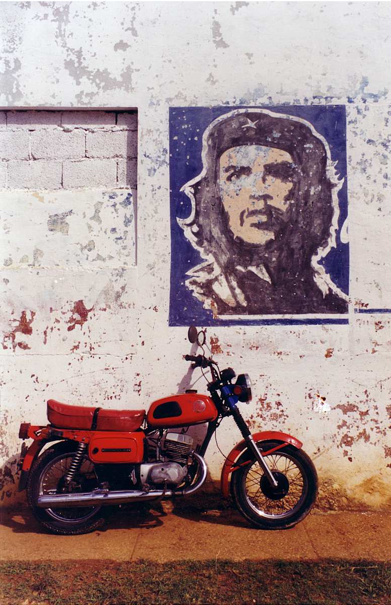 Che and Bike by Heather Bennett, Image 1.