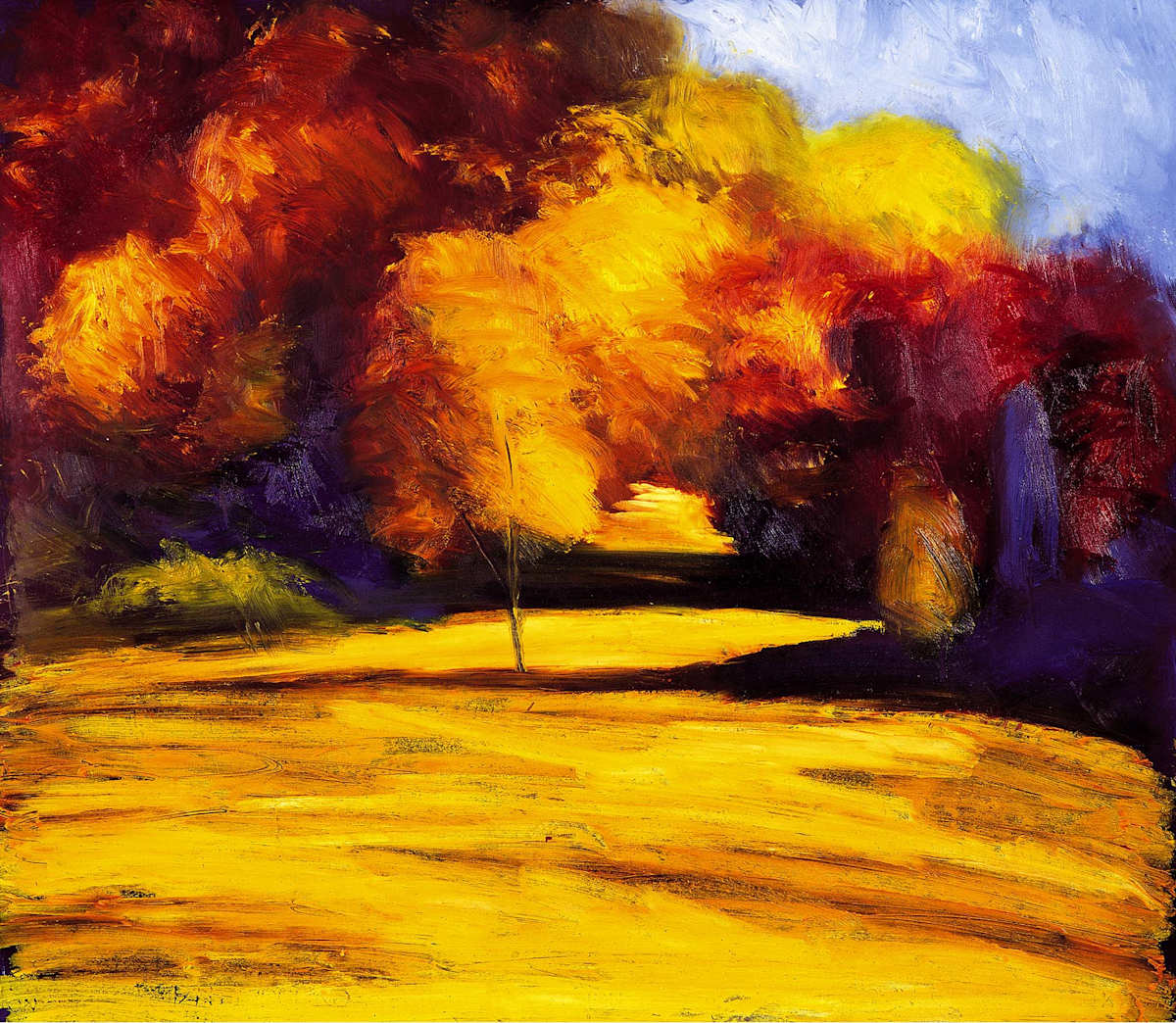 Autumn Trees by Peter Daniels, Image 1.
