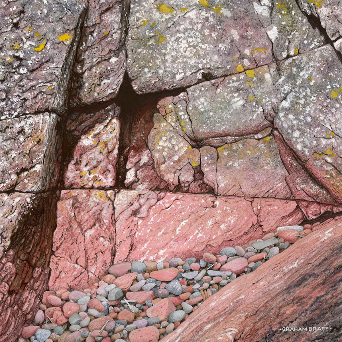 Rock Face Monkhaven by Graham Brace, Image 1.