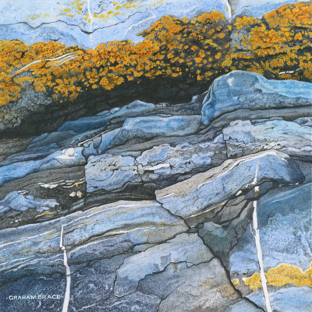 Rock Face, West Angle by Graham Brace, Image 1.