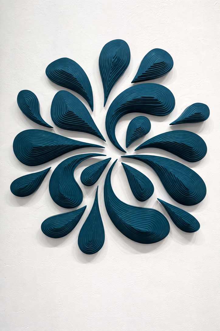 Still Dominance by Jennifer Haley  Image: 	A study in contained power—motion held at the moment before release. Still Dominant explores restraint as strength, where layered form quiets movement into command.