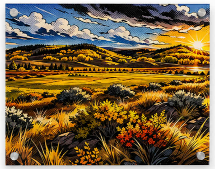 Sundown on the Basin by Adam D'Illard, Image 1.