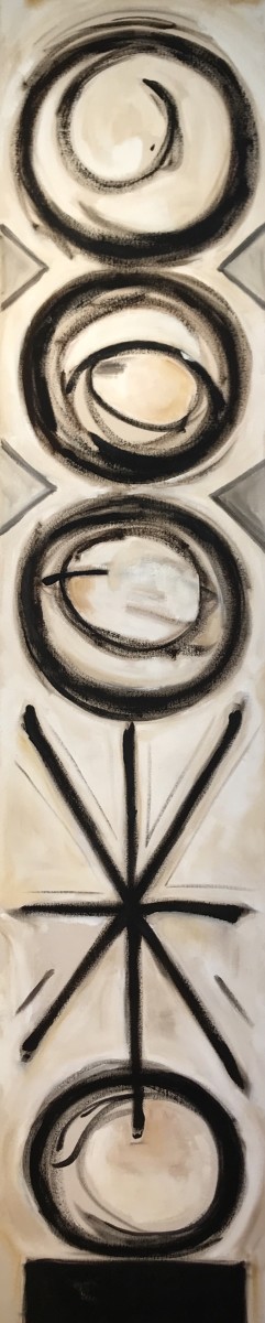 Totem I by Greta Krueger 