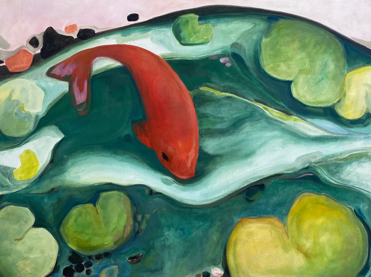 Koi III (Commission) by Greta Krueger 