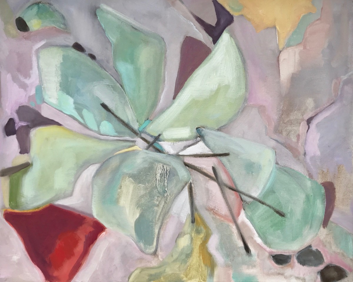 Still Life with Fig by Greta Krueger 