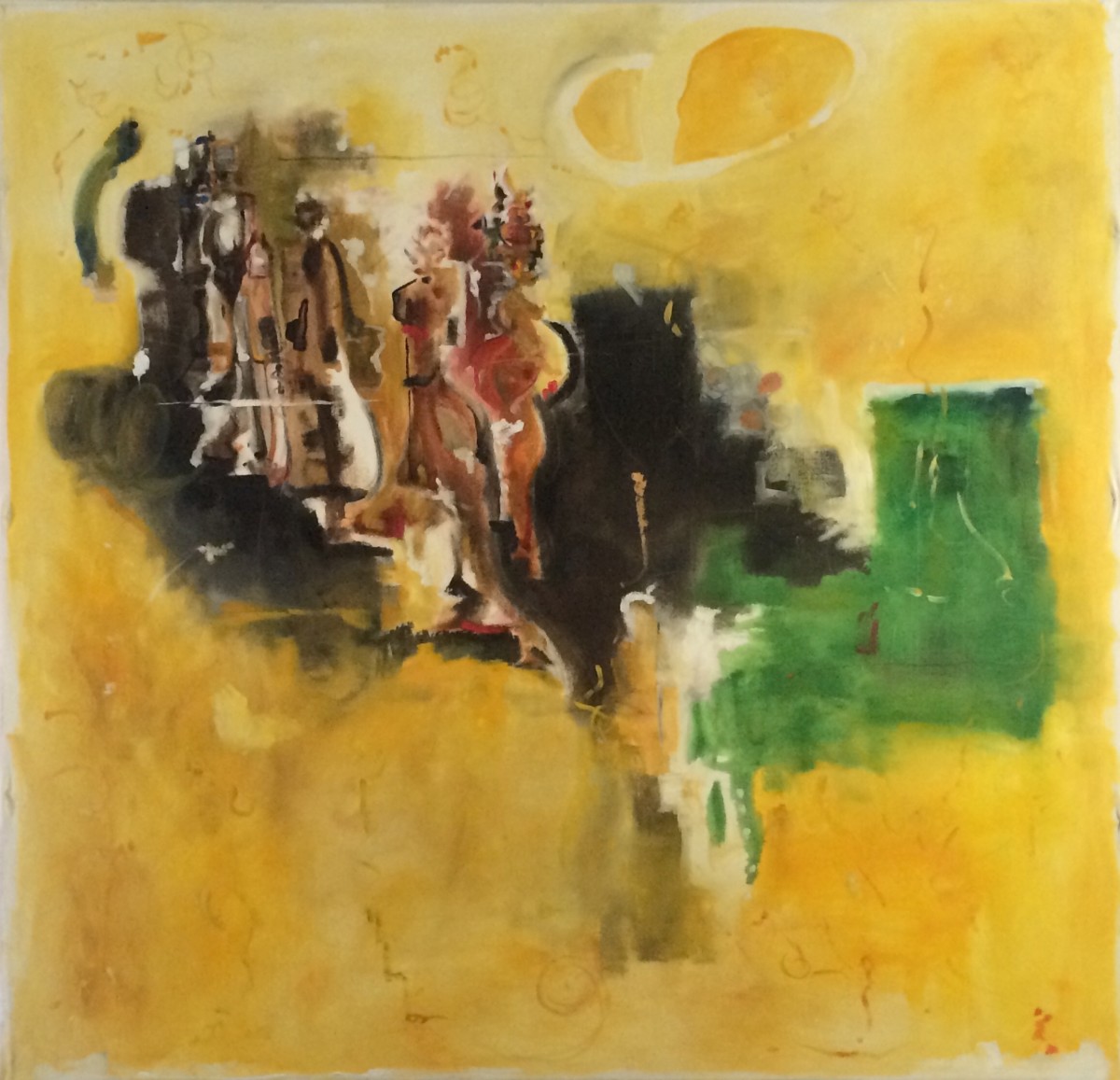 Yellow Study by Greta Krueger, Image 1.