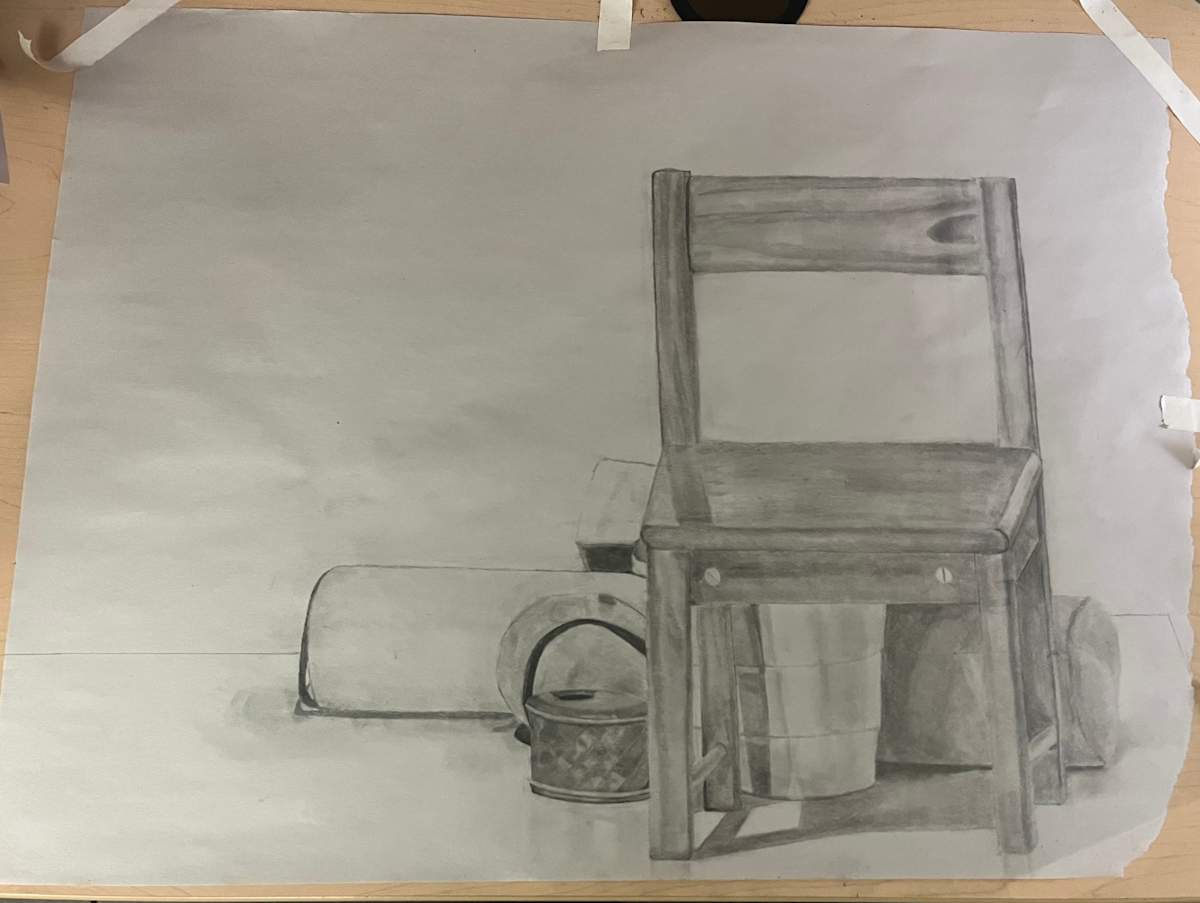 Sketch by Riley Wallace, Image 1.
