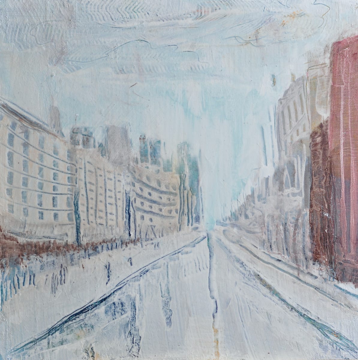 Stillness in the Stretch by Artist: Sandra Mucha 