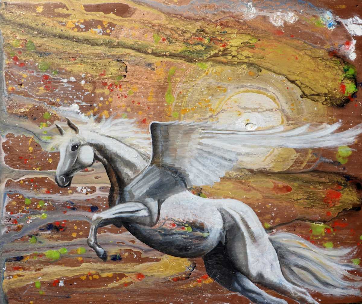 Cosmic Fire Horse by Laura McClanahan, Image 1.