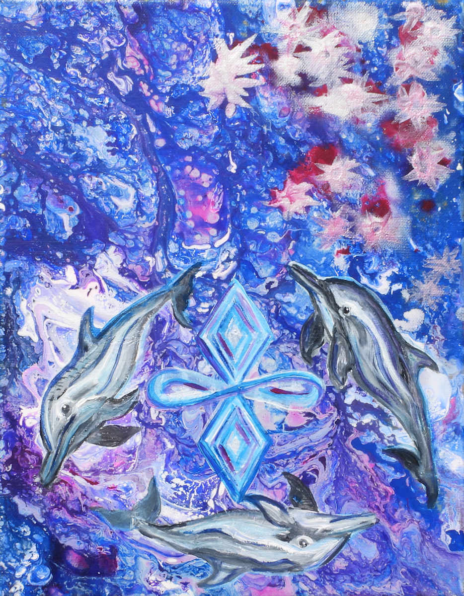 Dolphin Code by Laura McClanahan, Image 1.
