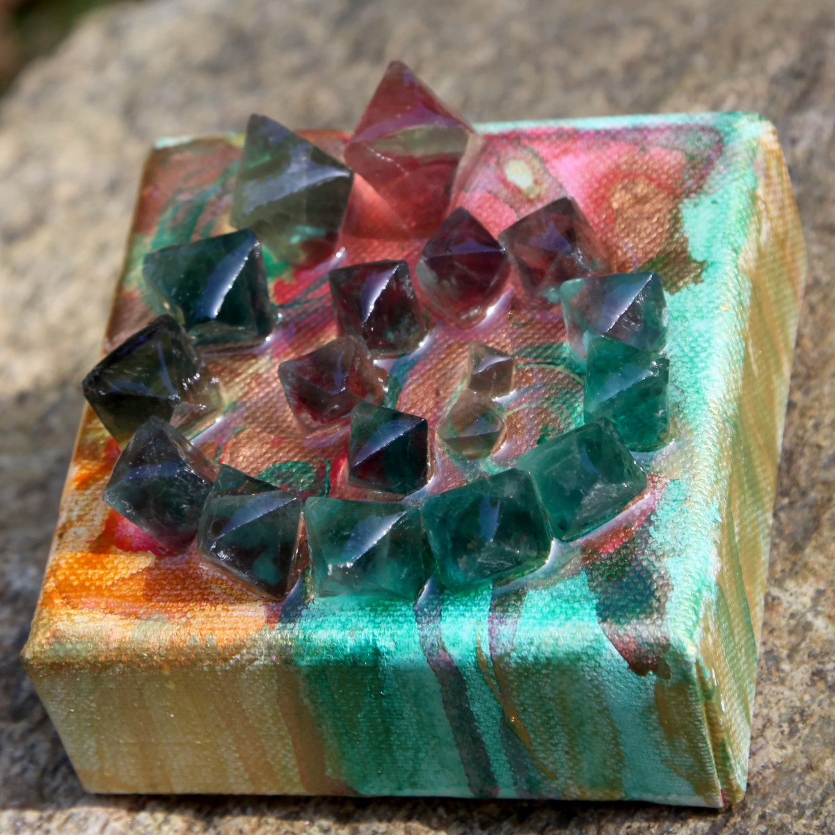 Spiral Dream Flourite by Laura McClanahan 