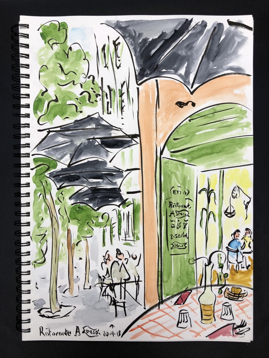 Ristorante A ... by Martin Briggs 