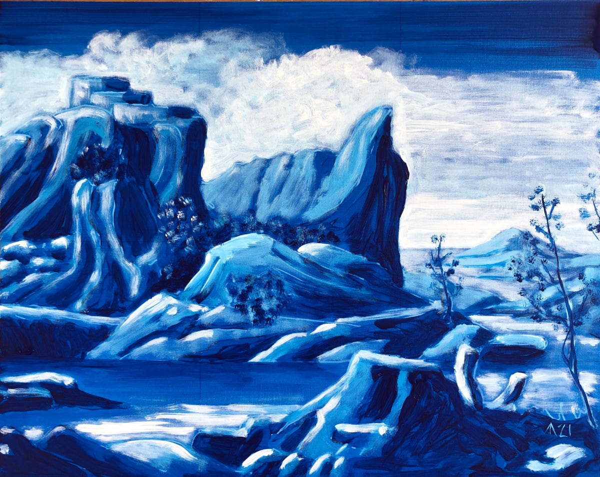 Landscape after Annibale Carracci by Martin Briggs, Image 2.