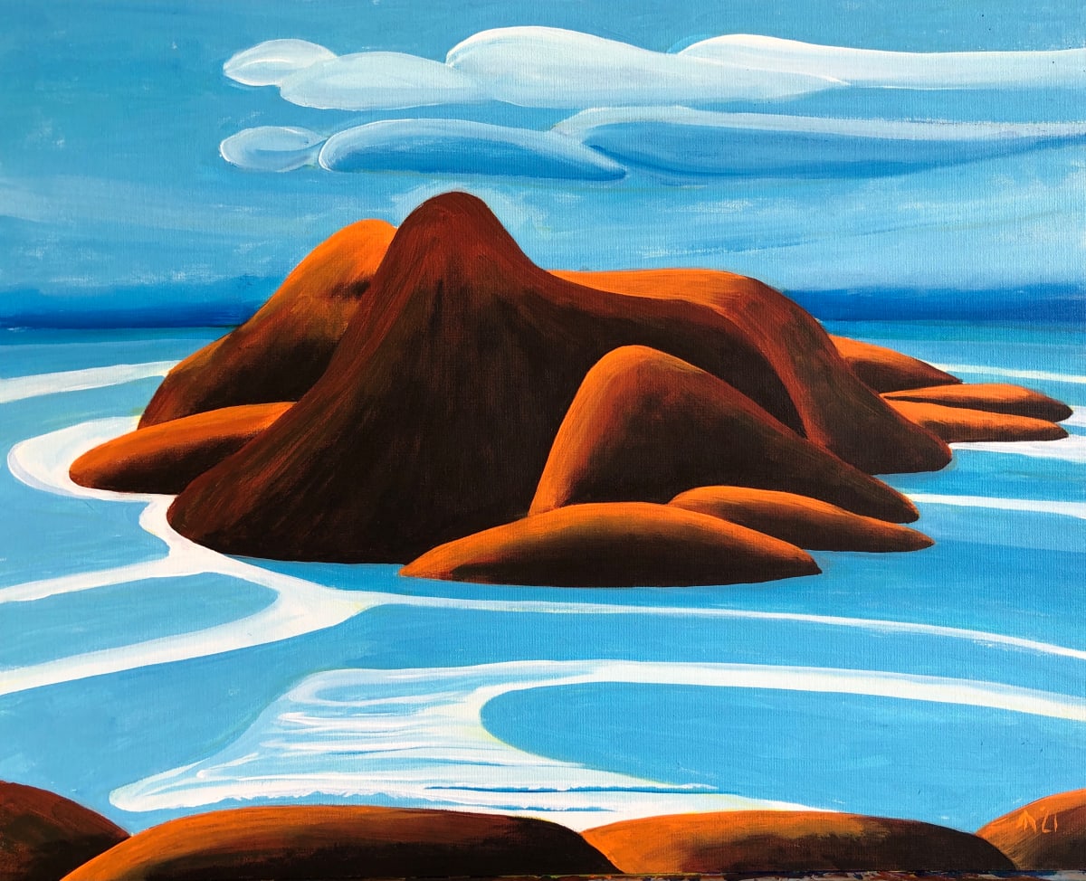 Landscape after Lawren Harris by Martin Briggs, Image 2.