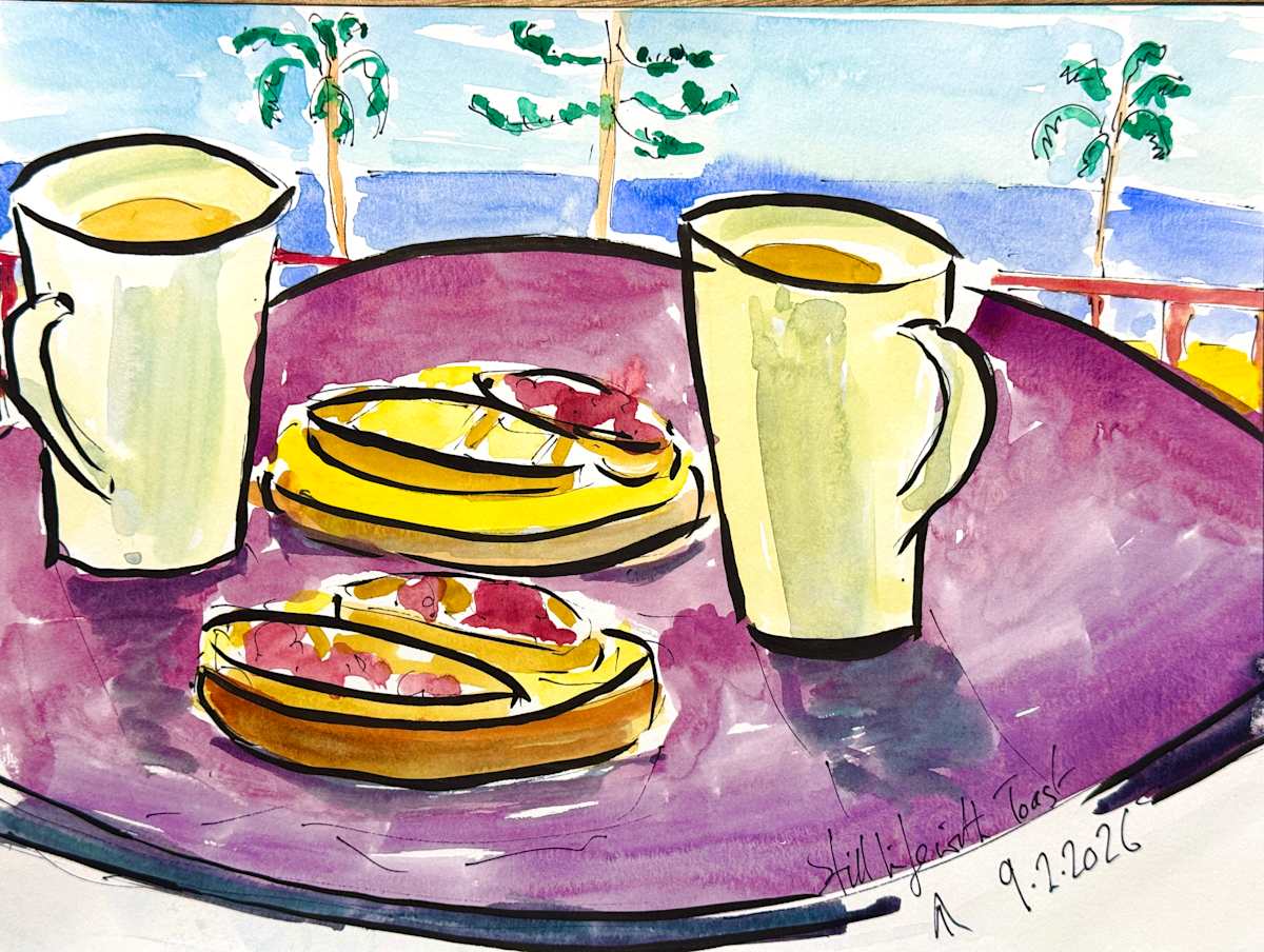 Still Life with Toast by Martin Briggs, Image 1.