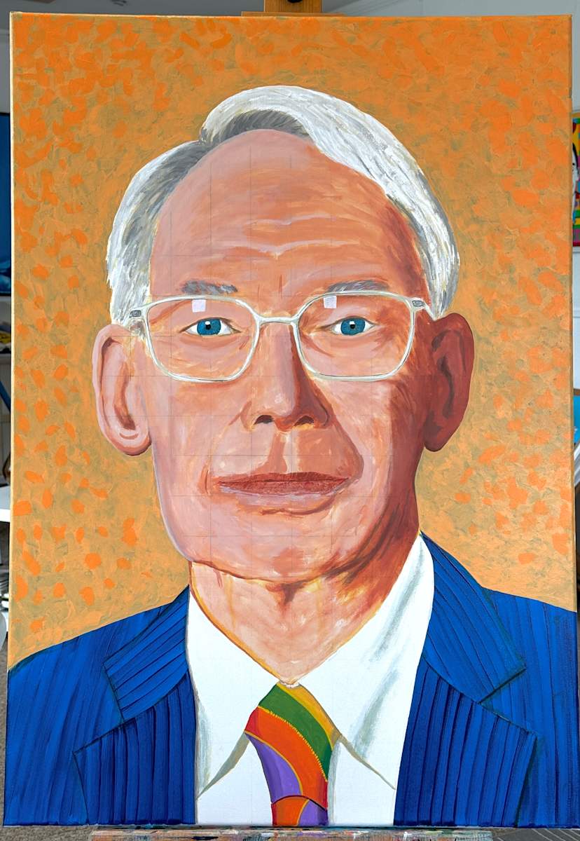 Study for Portrait as a Business Man by Martin Briggs, Image 1.