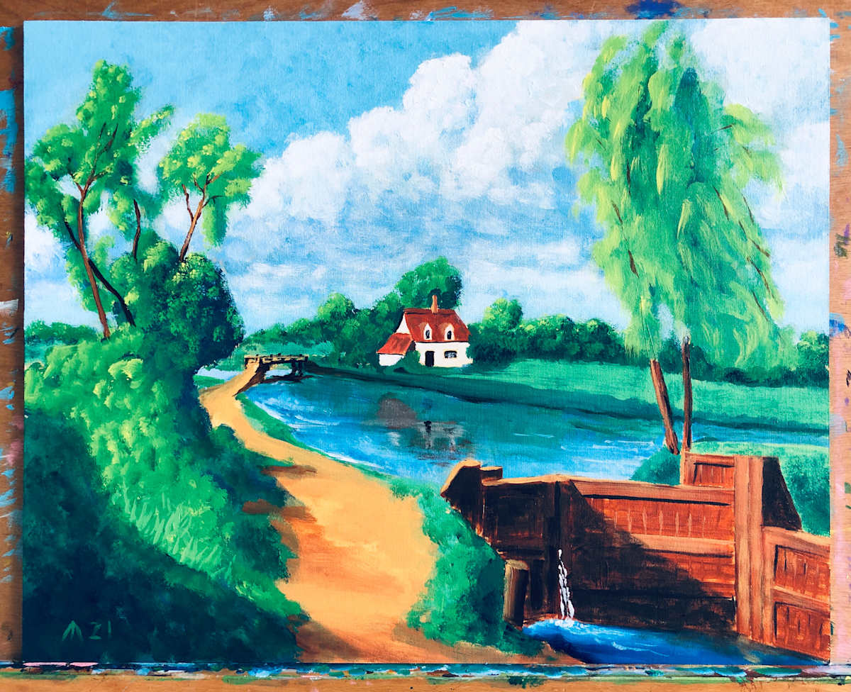 Landscape after John Constable by Martin Briggs, Image 1.