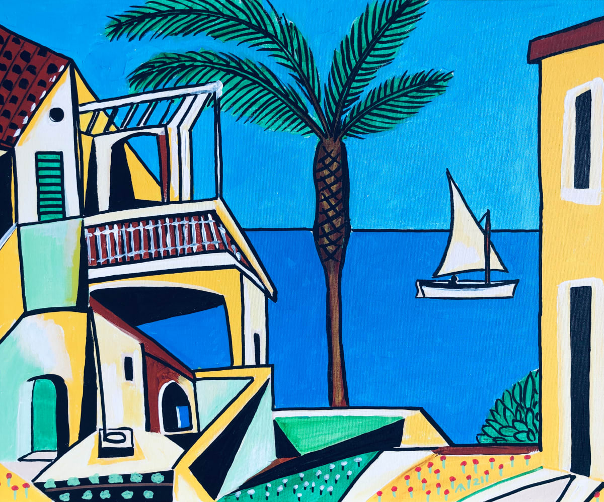 Landscape after Picasso by Martin Briggs 
