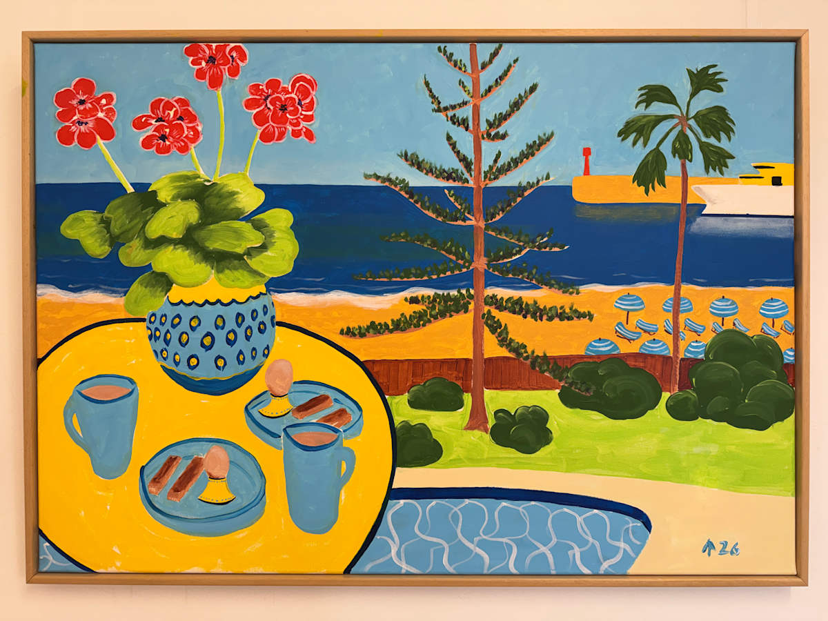 Breakfast on the Balcony by Martin Briggs, Image 1.