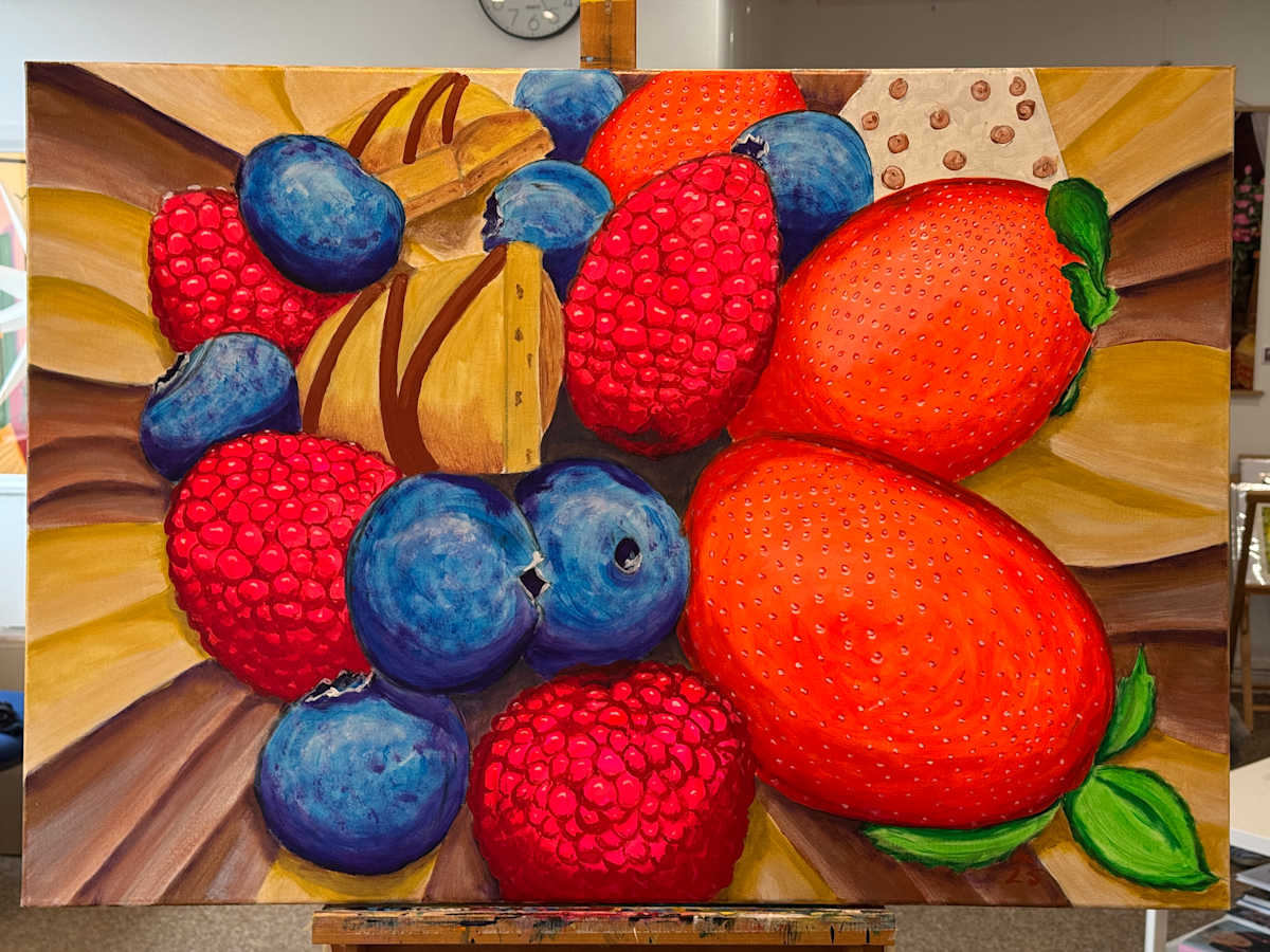 The Last Cake Painting by Martin Briggs 