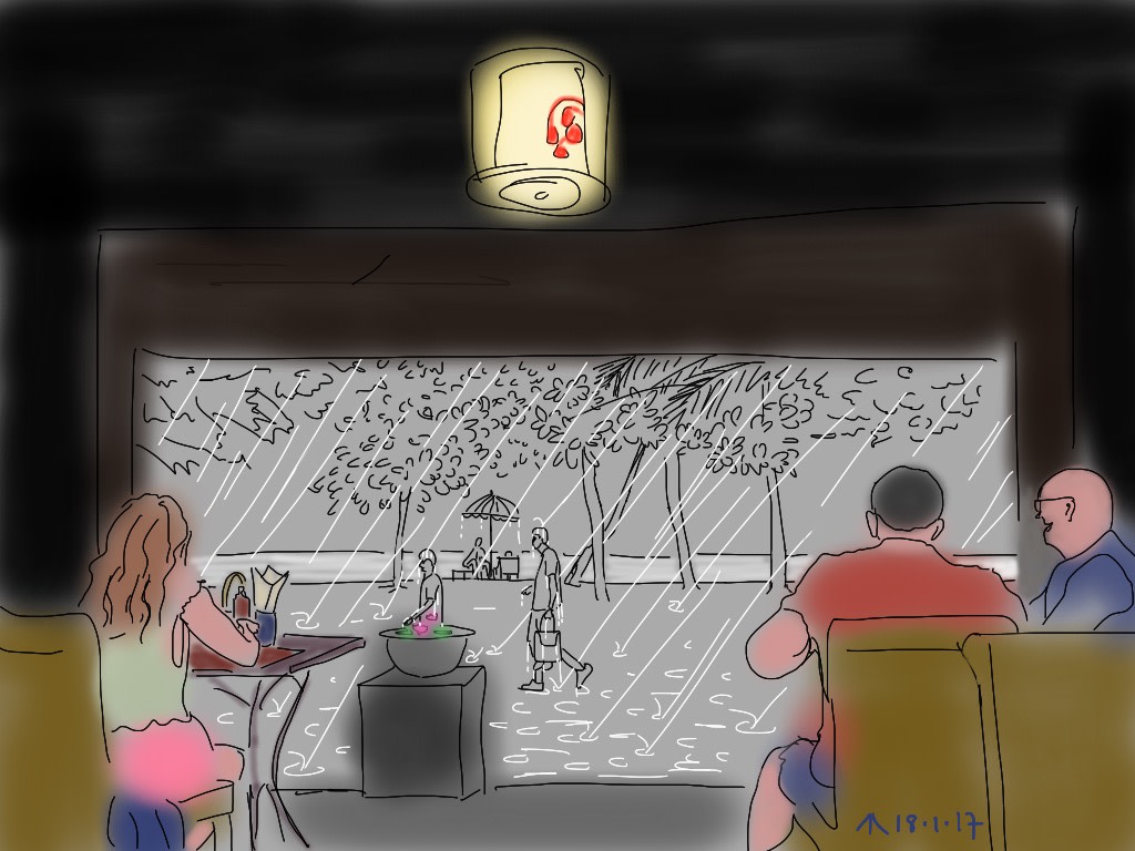 Watching the Rain by Martin Briggs 