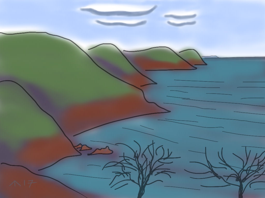 Stacked Clouds by Martin Briggs 