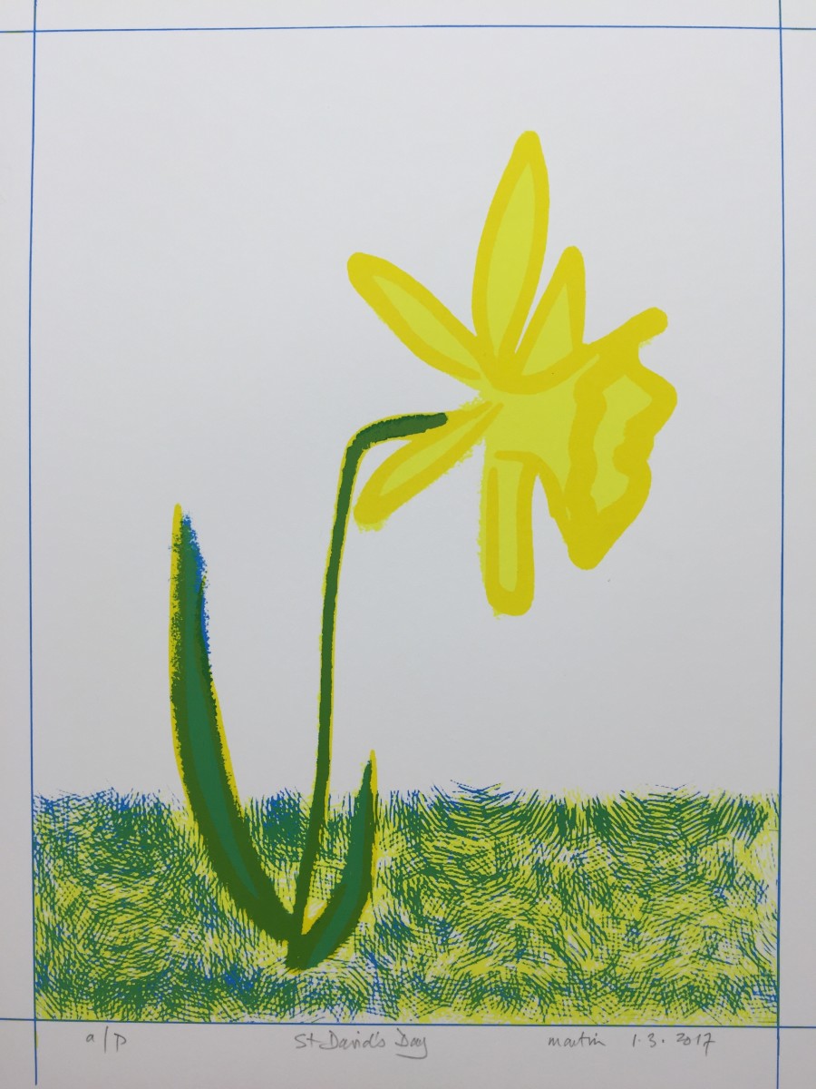 St David's Day by Martin Briggs 