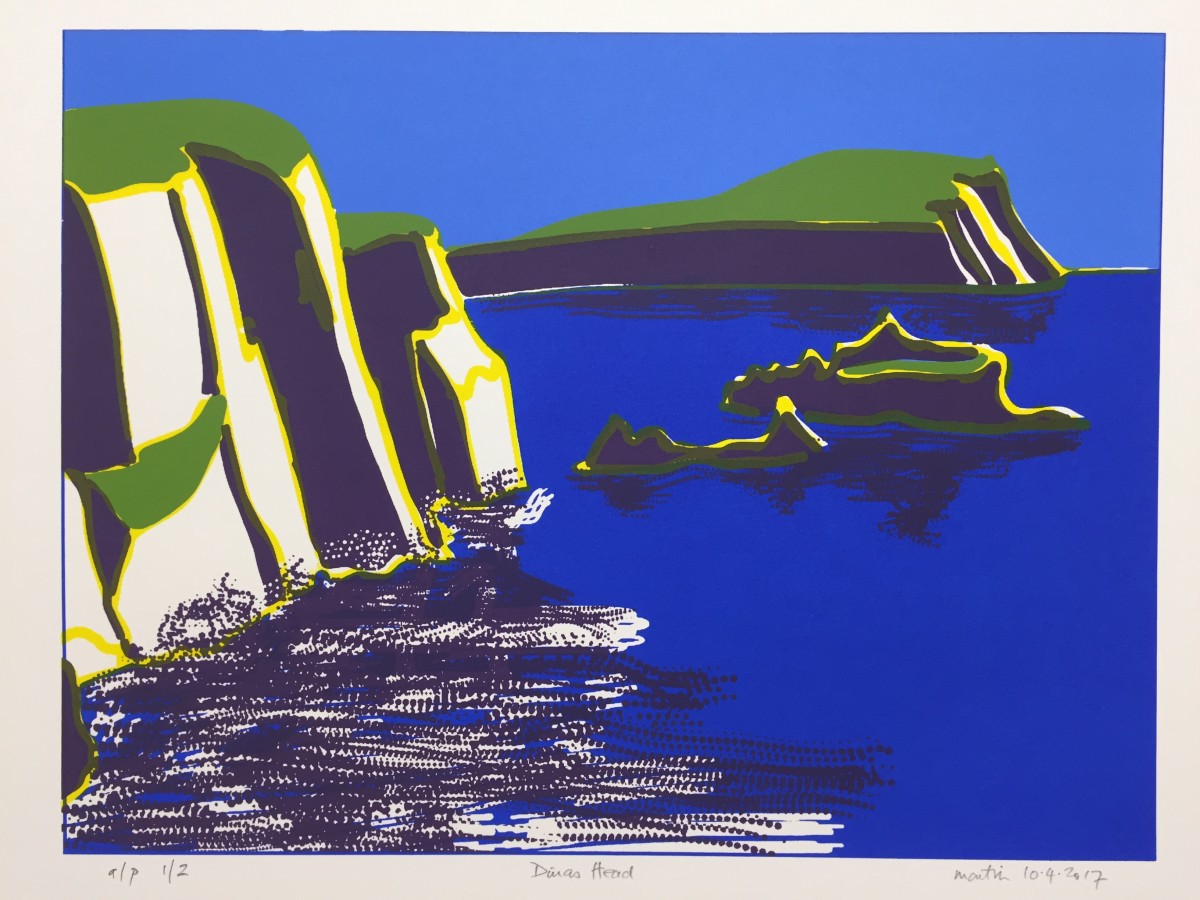 Dinas Head by Martin Briggs 