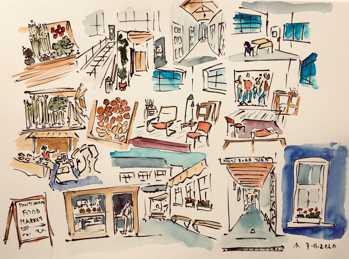 The Walk to the Studio 3 by Martin Briggs, Image 2.
