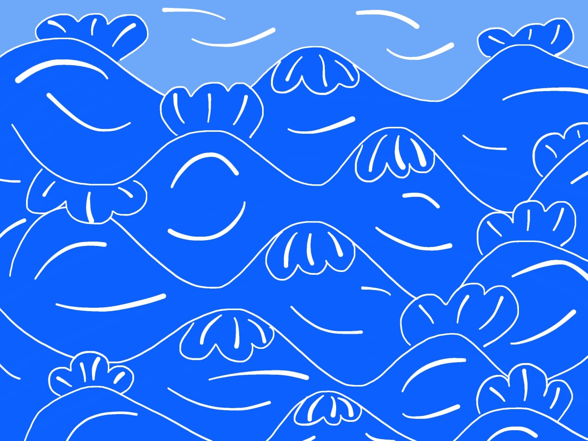 Breaking Waves by Martin Briggs 