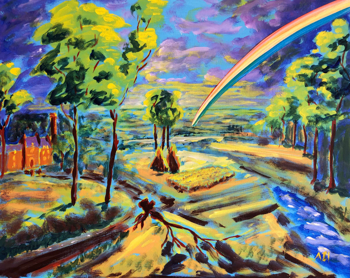 Landscape after Rubens by Martin Briggs 