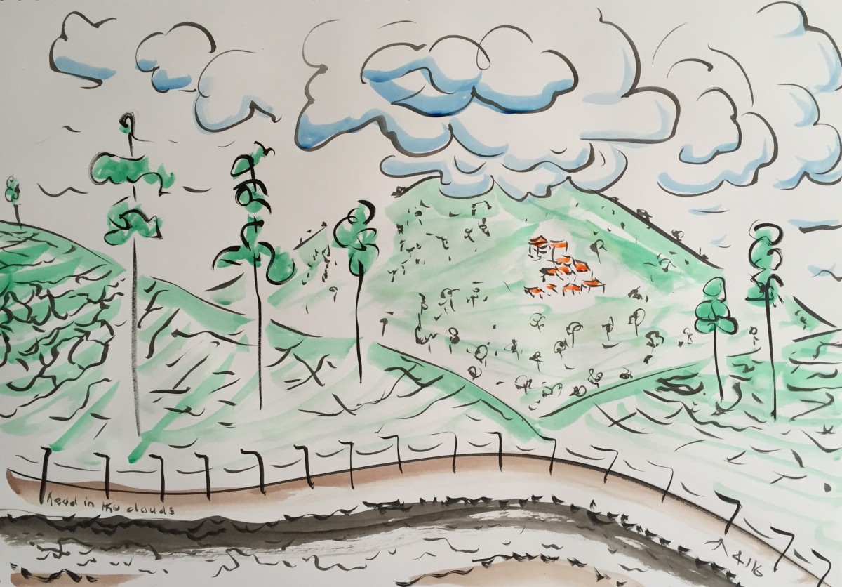 Road to Munnar by Martin Briggs 