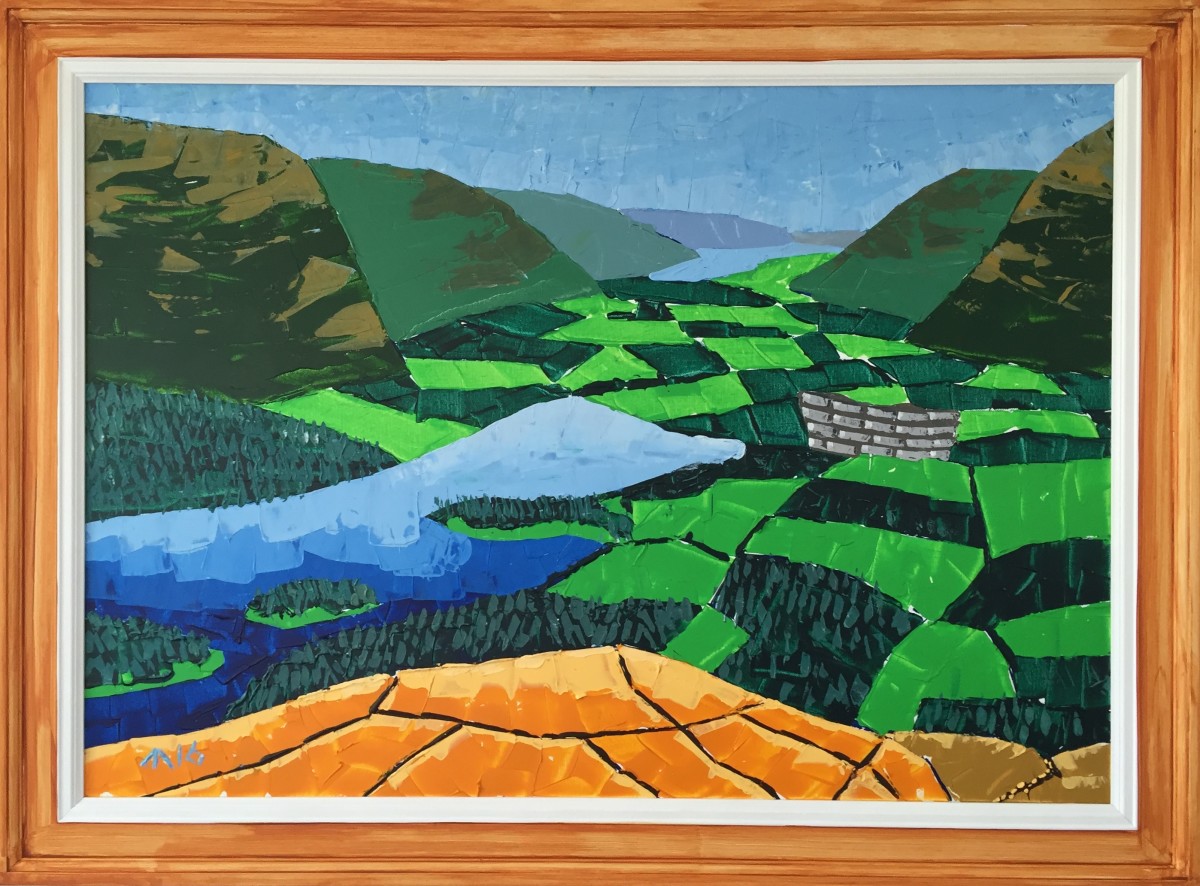 On Walla Crag by Martin Briggs 